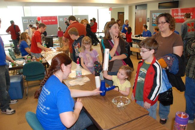 Demonstrating convection and how hail storms form